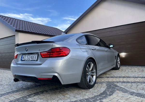 BMW Seria 4 cena 89500 przebieg: 164803, rok produkcji 2015 z Skała małe 704